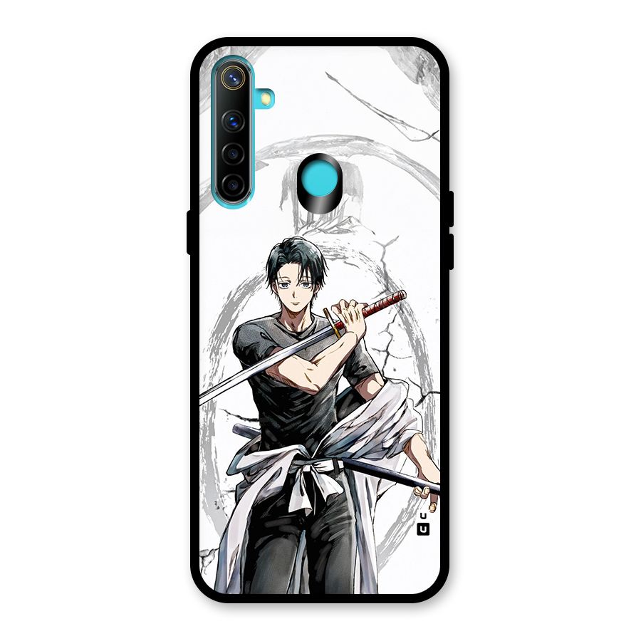 Yuta With Katana Glass Back Case for Realme 5i