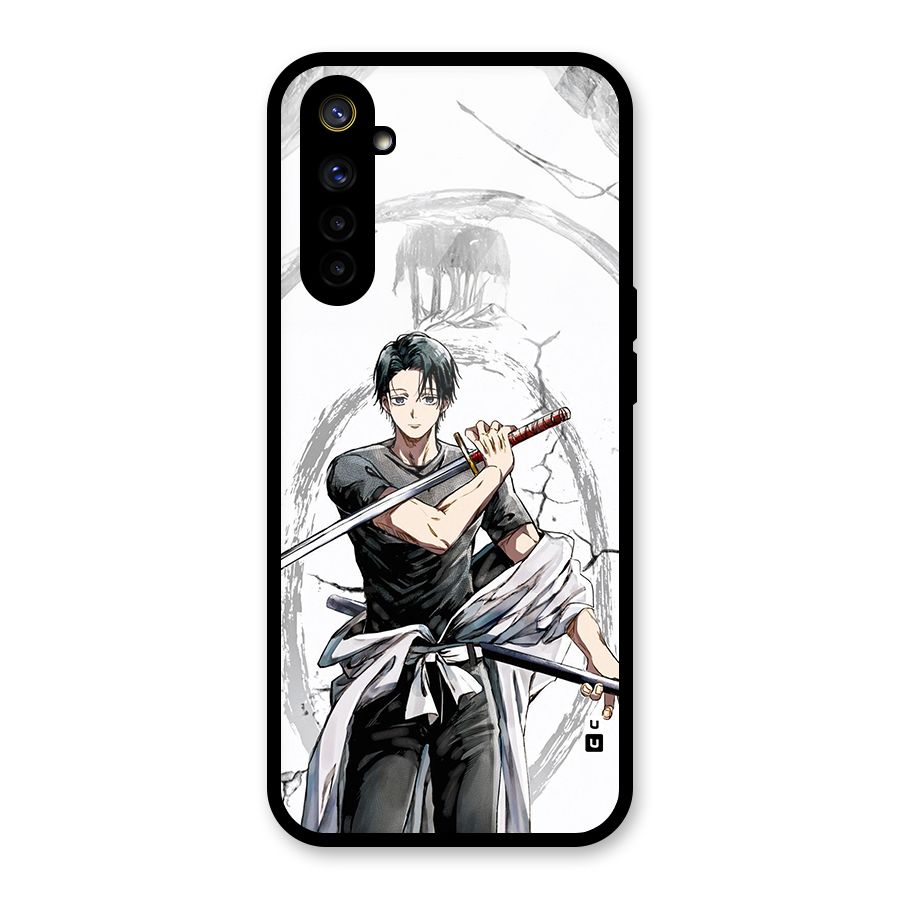 Yuta With Katana Glass Back Case for Realme 6