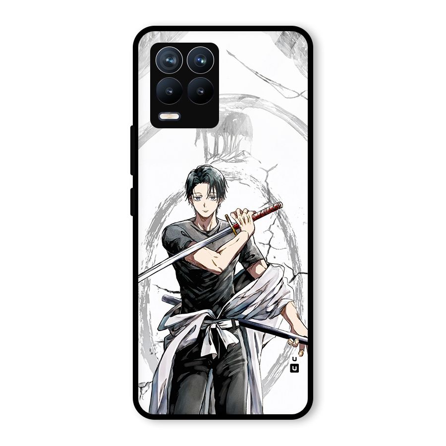 Yuta With Katana Glass Back Case for Realme 8 Pro