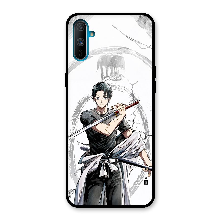 Yuta With Katana Glass Back Case for Realme C3