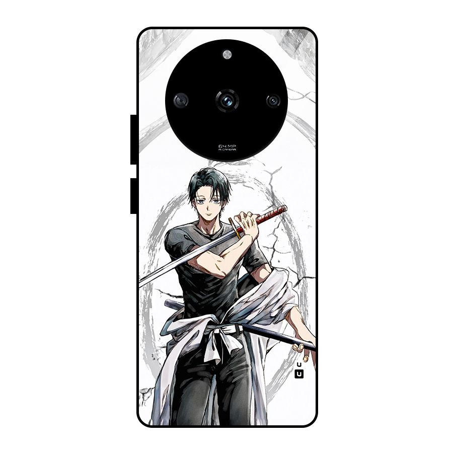 Yuta With Katana Glass Back Case for Realme Narzo 60 5G