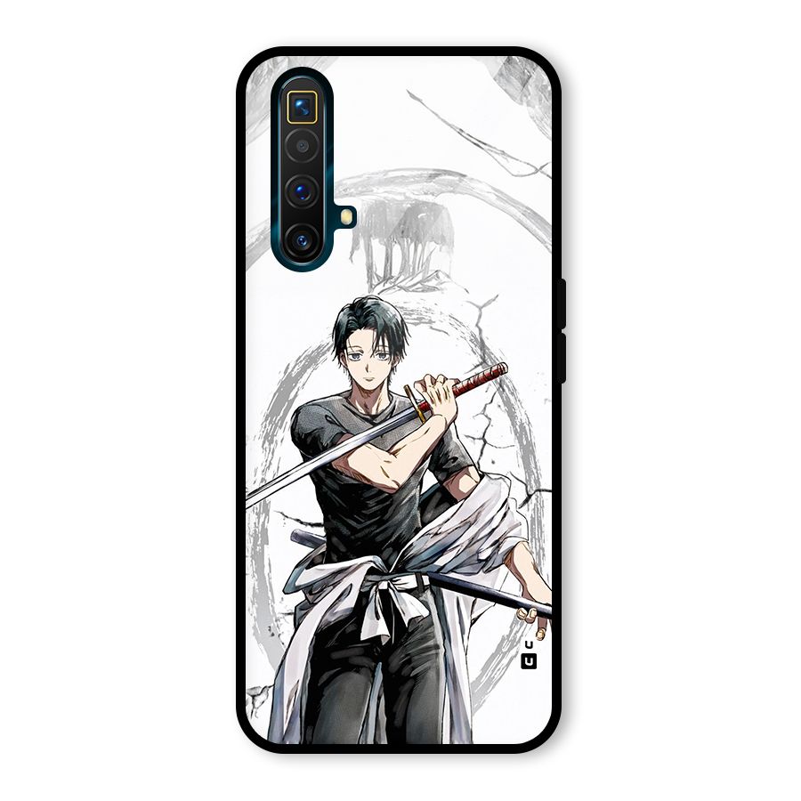 Yuta With Katana Glass Back Case for Realme X3 SuperZoom