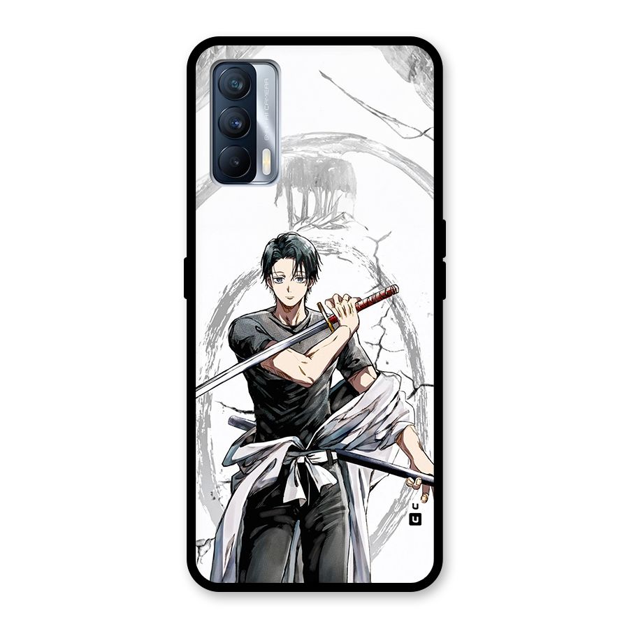 Yuta With Katana Glass Back Case for Realme X7