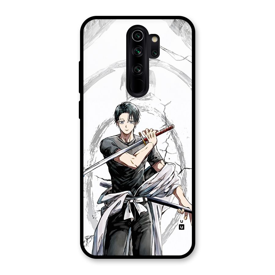 Yuta With Katana Glass Back Case for Redmi Note 8 Pro