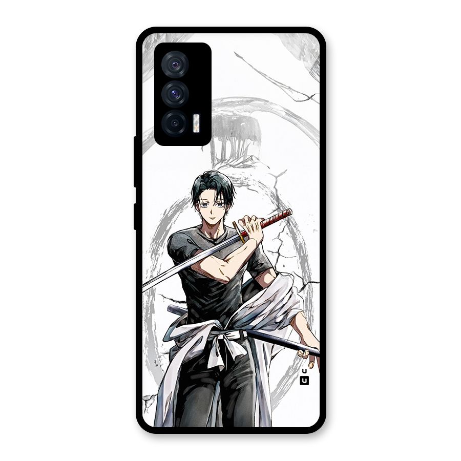Yuta With Katana Glass Back Case for Vivo iQOO 7 5G