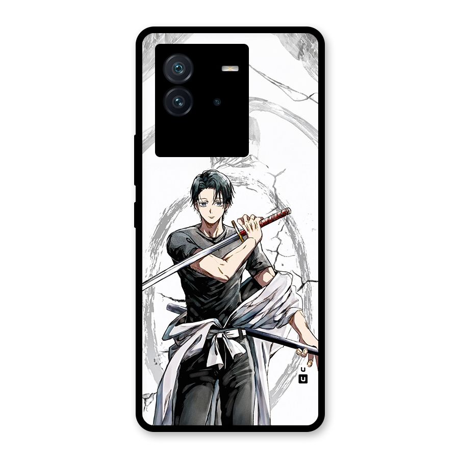 Yuta With Katana Glass Back Case for Vivo iQOO Neo 6 5G