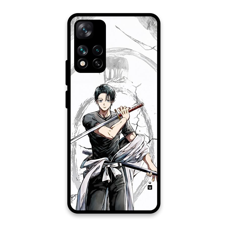 Yuta With Katana Glass Back Case for Xiaomi 11i HyperCharge 5G