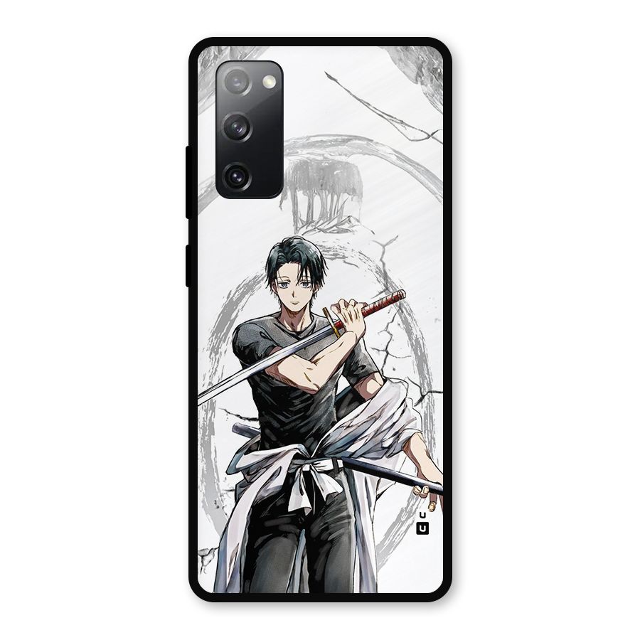 Yuta With Katana Metal Back Case for Galaxy S20 FE 5G