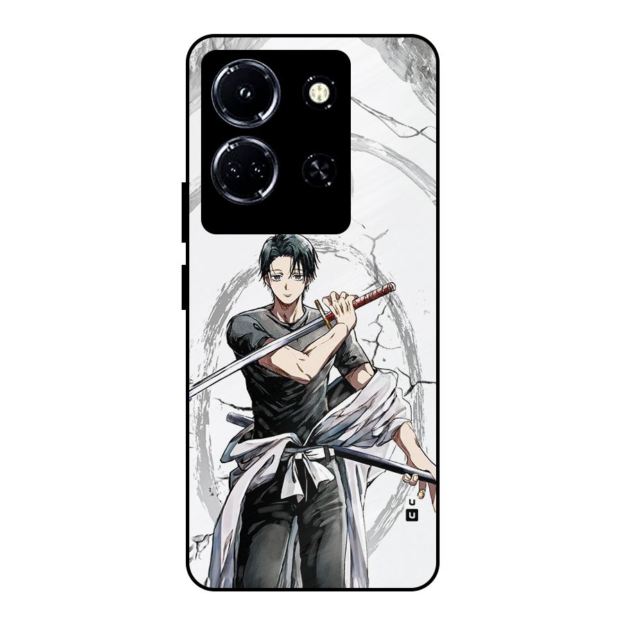 Yuta With Katana Metal Back Case for Infinix Note 30 5G