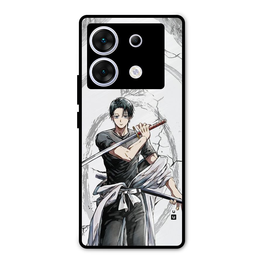 Yuta With Katana Metal Back Case for Infinix Zero 30 5G