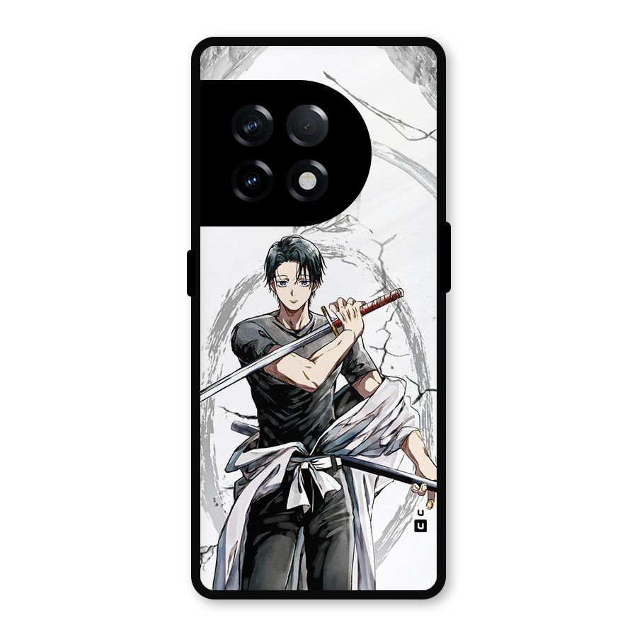 Yuta With Katana Metal Back Case for OnePlus 11R