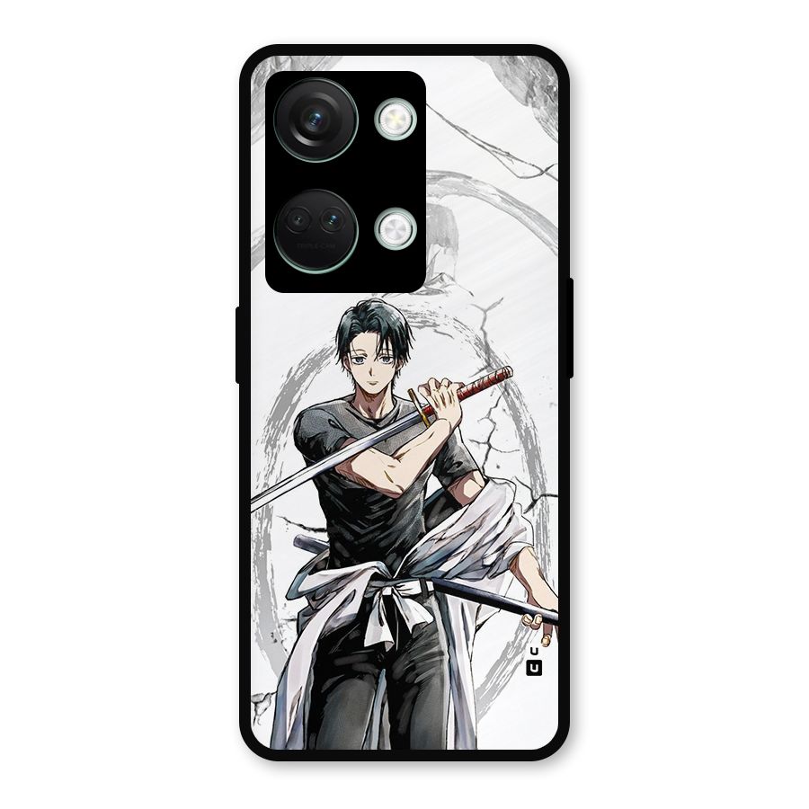 Yuta With Katana Metal Back Case for OnePlus Nord 3