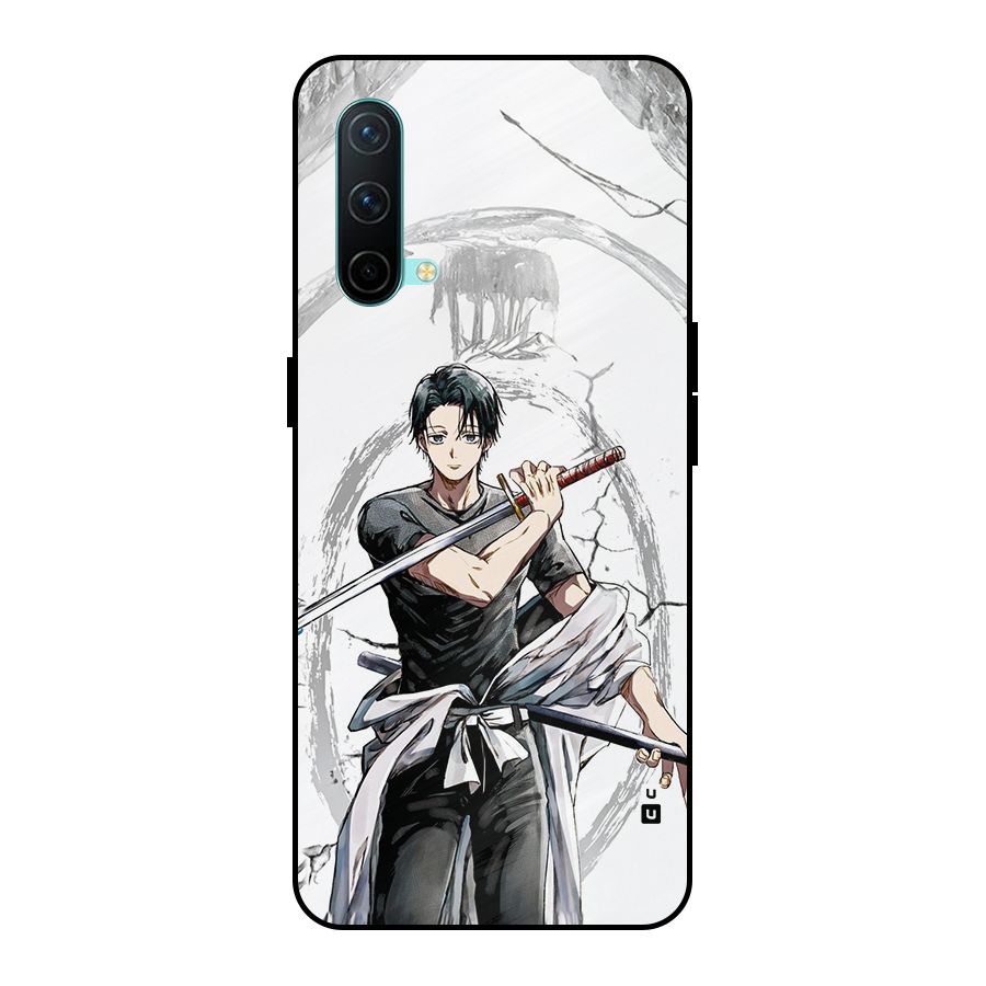 Yuta With Katana Metal Back Case for OnePlus Nord CE 5G