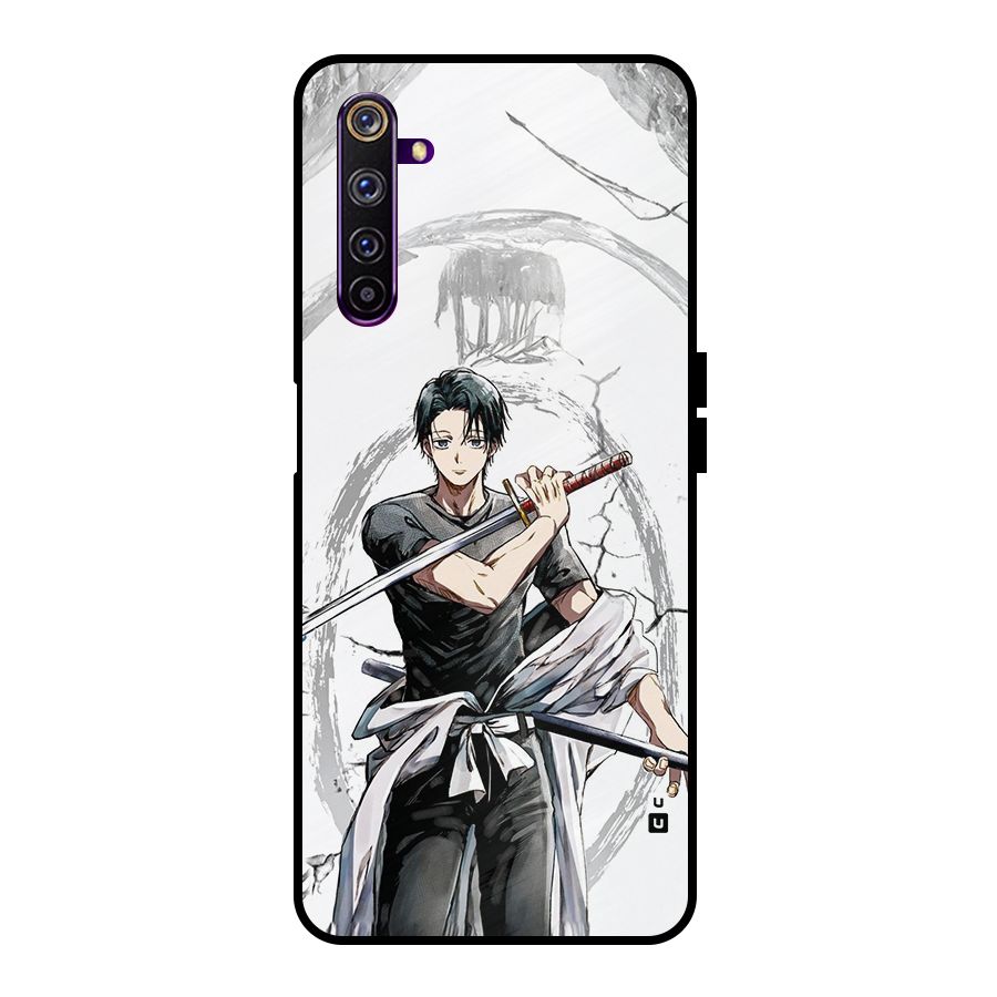 Yuta With Katana Metal Back Case for Realme 6 Pro