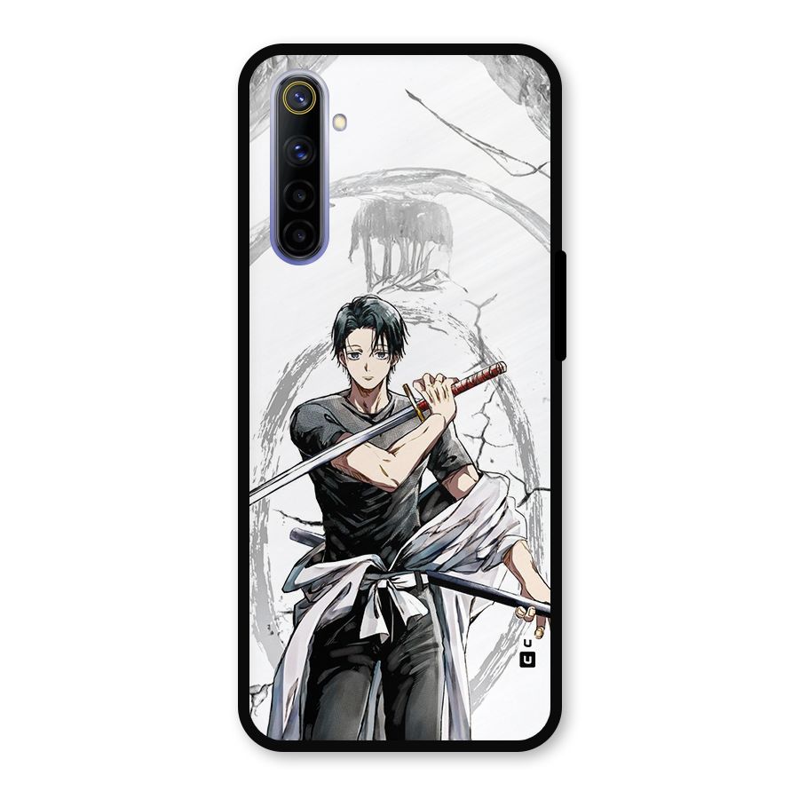 Yuta With Katana Metal Back Case for Realme 6i