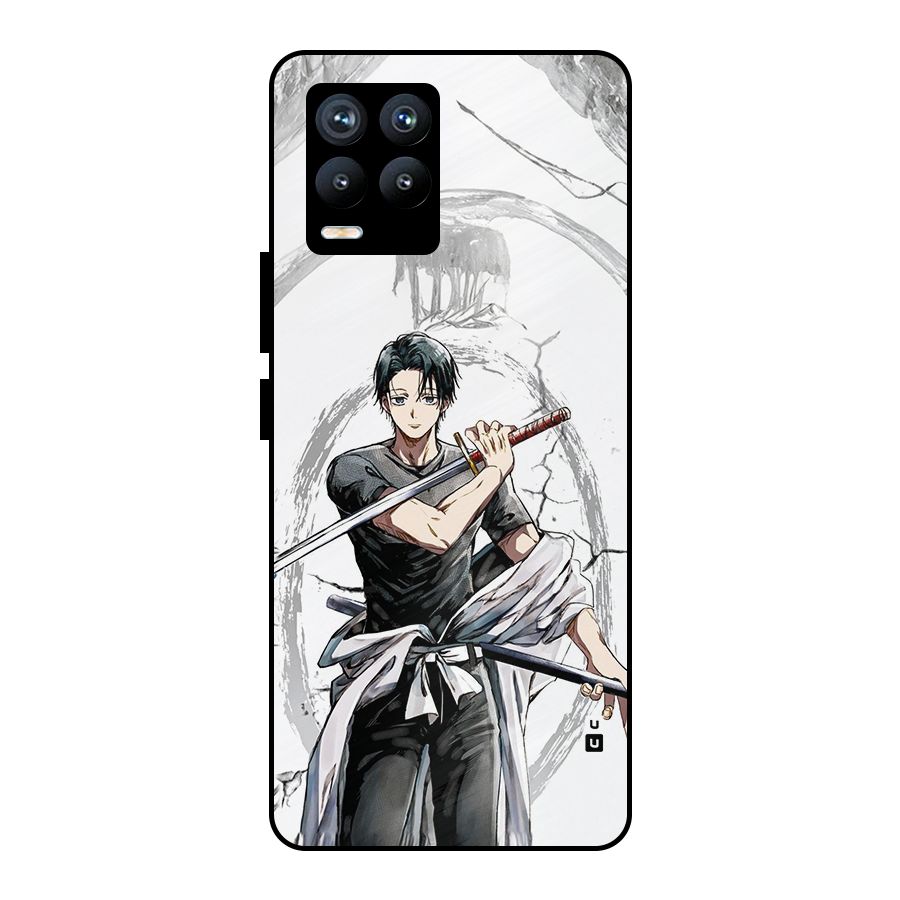 Yuta With Katana Metal Back Case for Realme 8 Pro