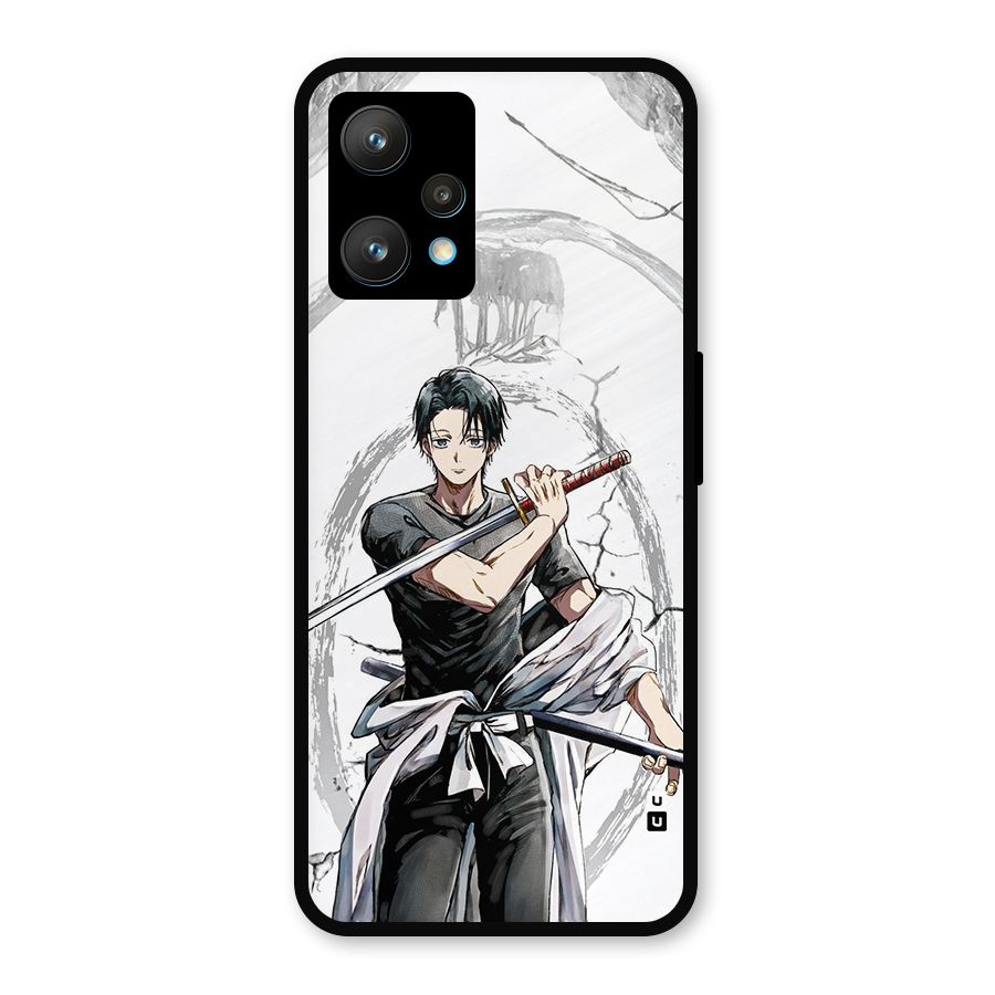 Yuta With Katana Metal Back Case for Realme 9