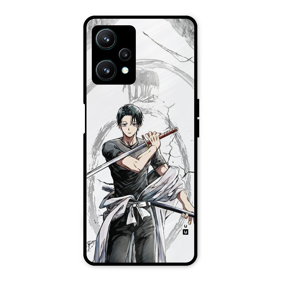 Yuta With Katana Metal Back Case for Realme 9 Pro 5G