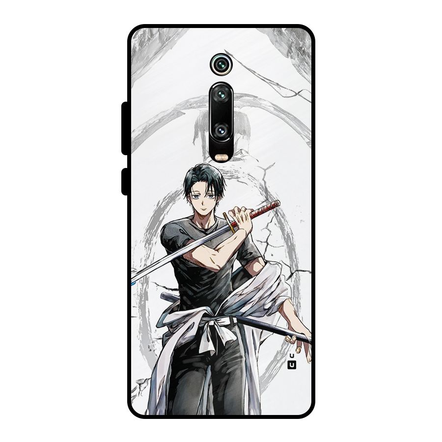 Yuta With Katana Metal Back Case for Redmi K20 Pro
