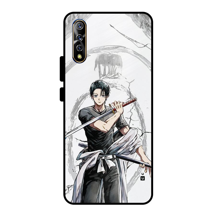 Yuta With Katana Metal Back Case for Vivo S1