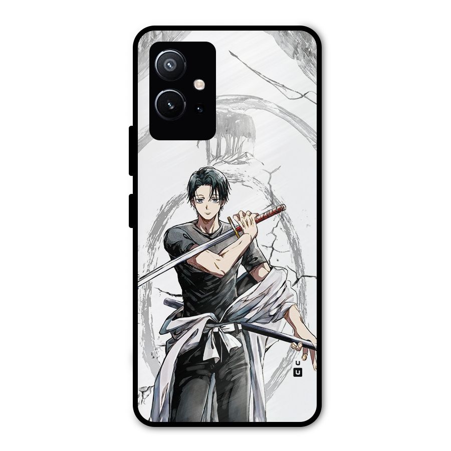 Yuta With Katana Metal Back Case for Vivo Y75 5G