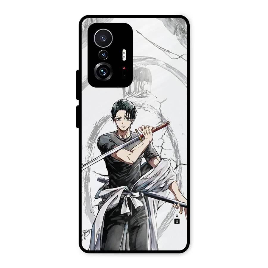 Yuta With Katana Metal Back Case for Xiaomi 11T Pro