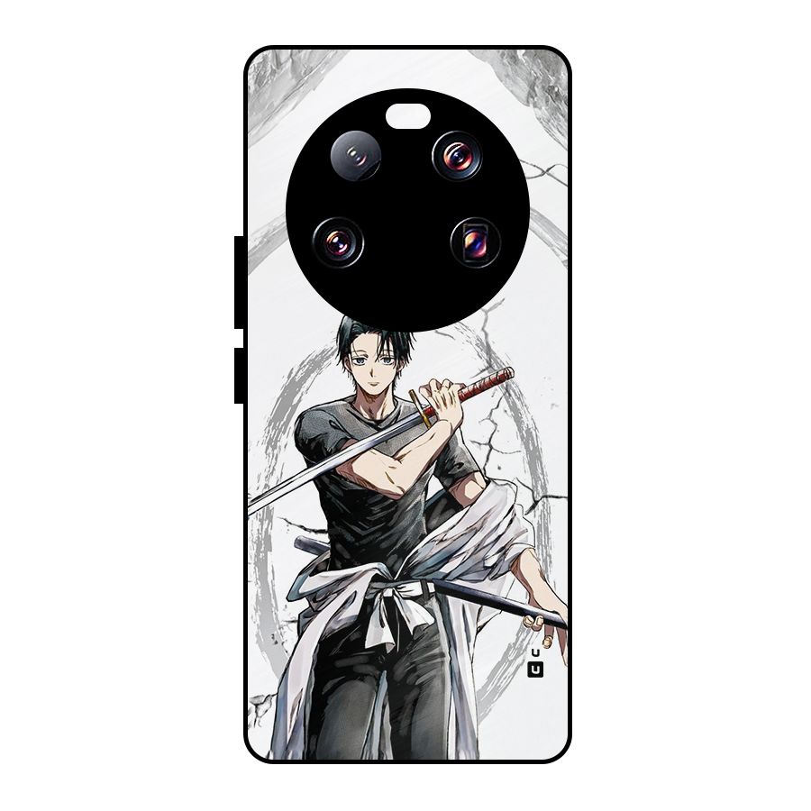 Yuta With Katana Metal Back Case for Xiaomi 13 Ultra