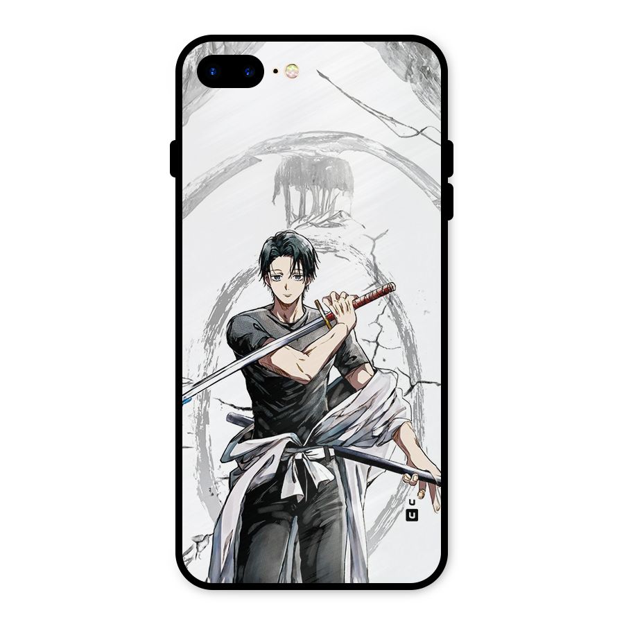 Yuta With Katana Metal Back Case for iPhone 7 Plus