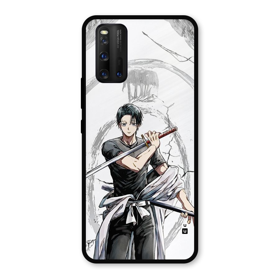 Yuta With Katana Metal Back Case for iQOO 3