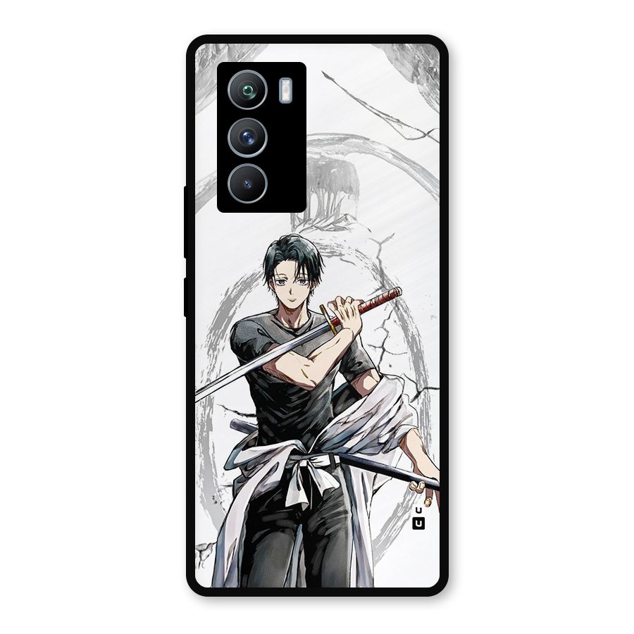 Yuta With Katana Metal Back Case for iQOO 9 SE
