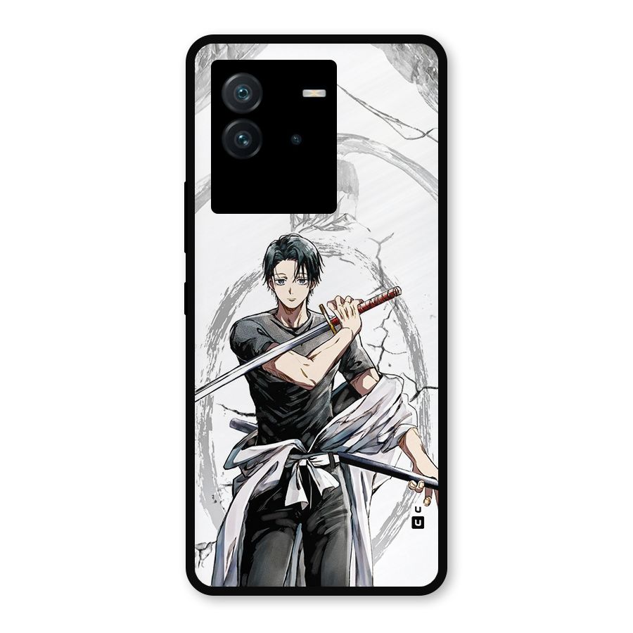 Yuta With Katana Metal Back Case for iQOO Neo 6 5G