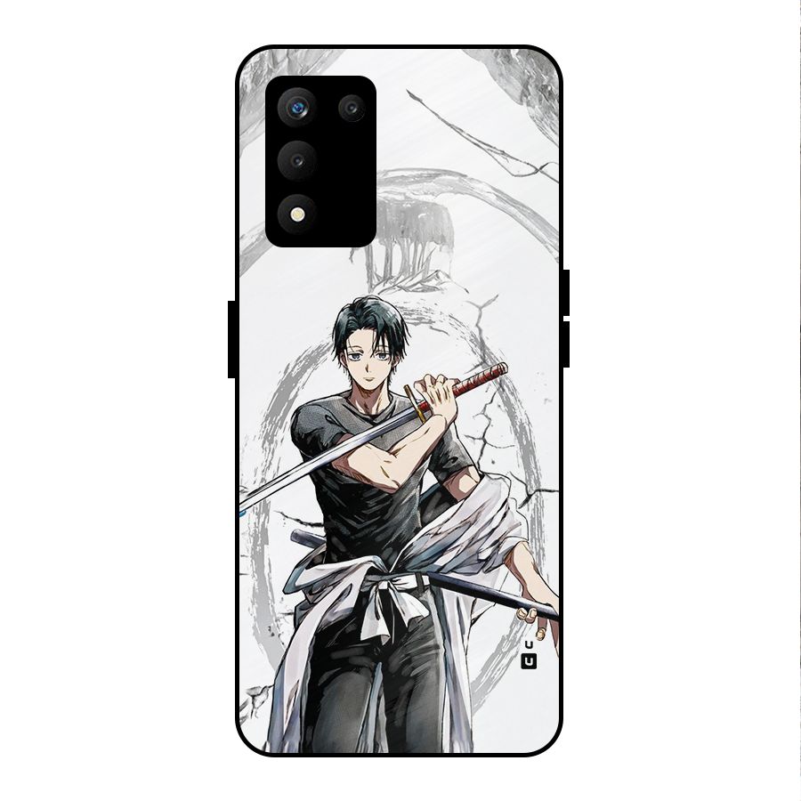 Yuta With Katana Metal Back Case for realme 9 5G SE