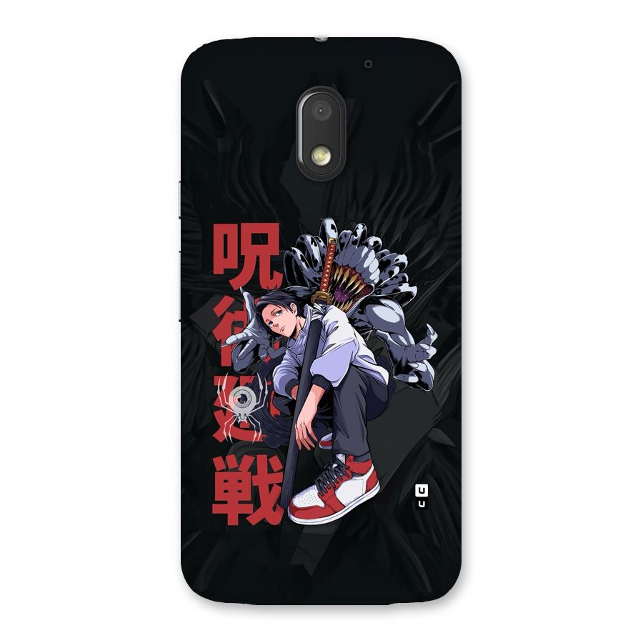 Yuta With Rika Back Case for Moto E3 Power