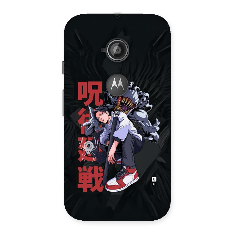 Yuta With Rika Back Case for Moto E 2nd Gen