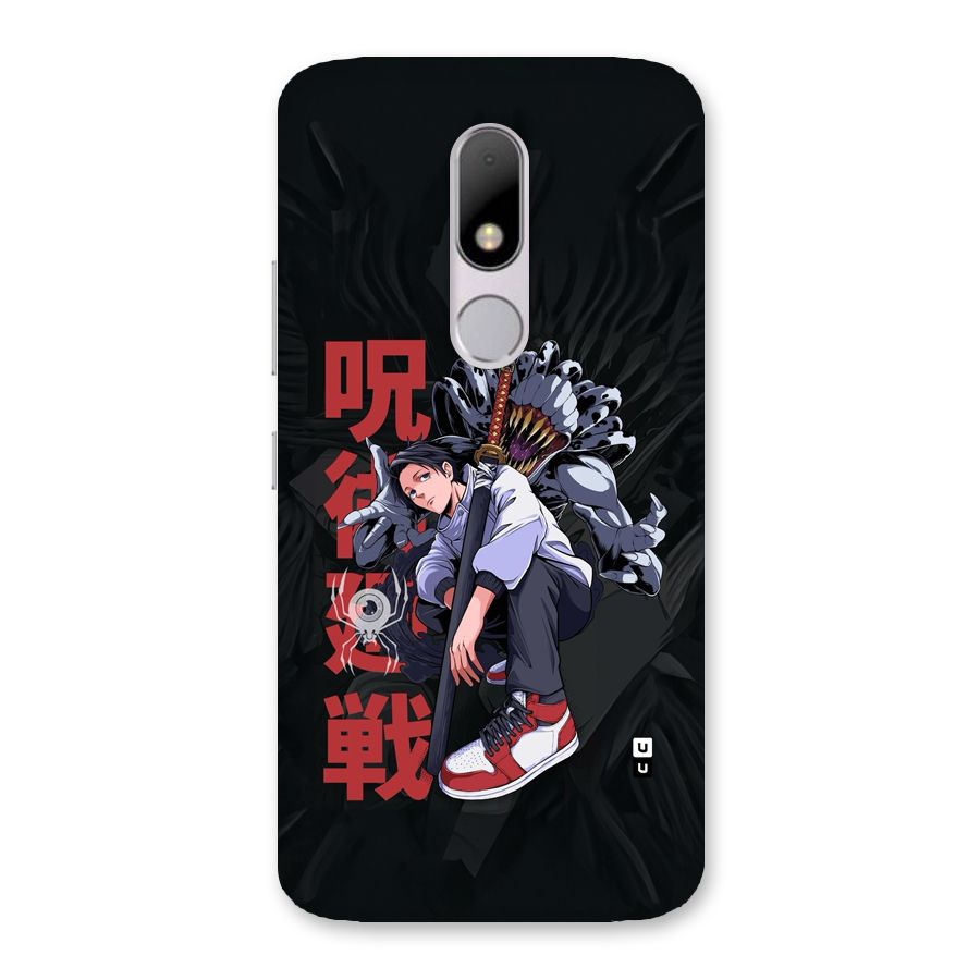 Yuta With Rika Back Case for Moto M