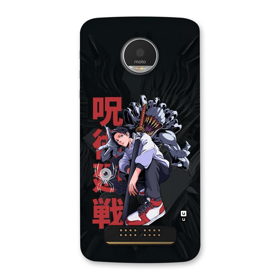 Yuta With Rika Back Case for Moto Z Play