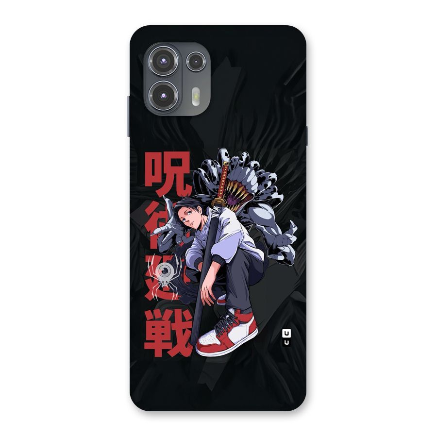 Yuta With Rika Back Case for Motorola Edge 20 Fusion