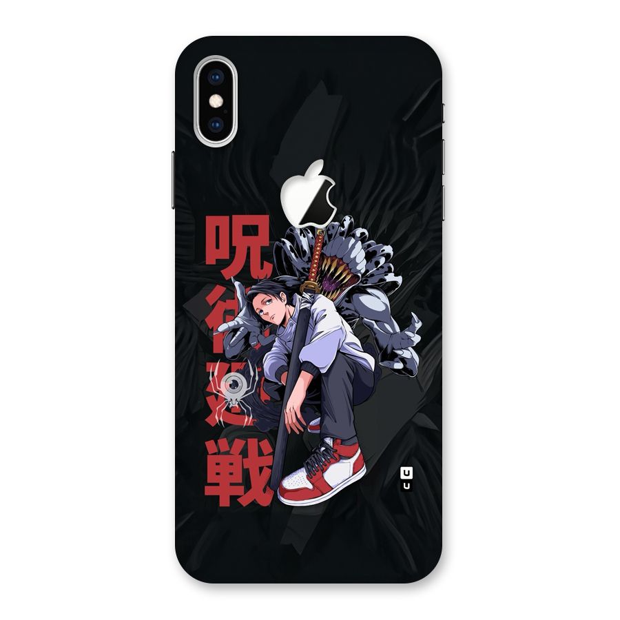 Yuta With Rika Back Case for iPhone XS Max Apple Cut