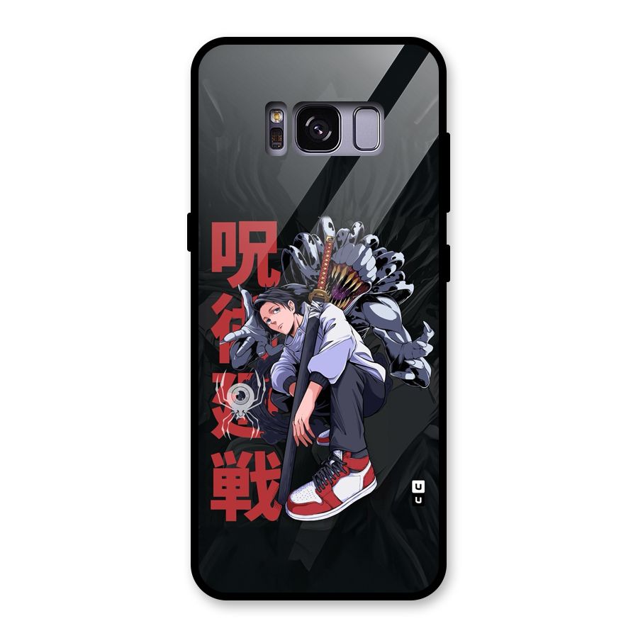 Yuta With Rika Glass Back Case for Galaxy S8