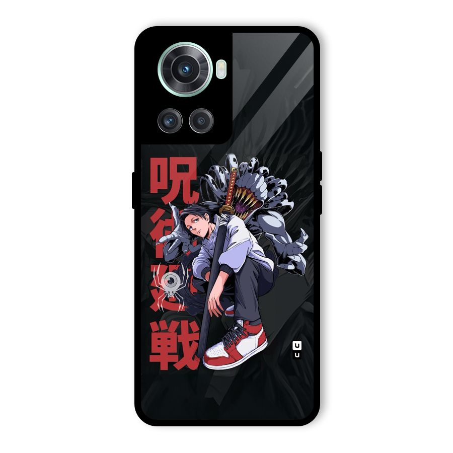 Yuta With Rika Glass Back Case for OnePlus 10R