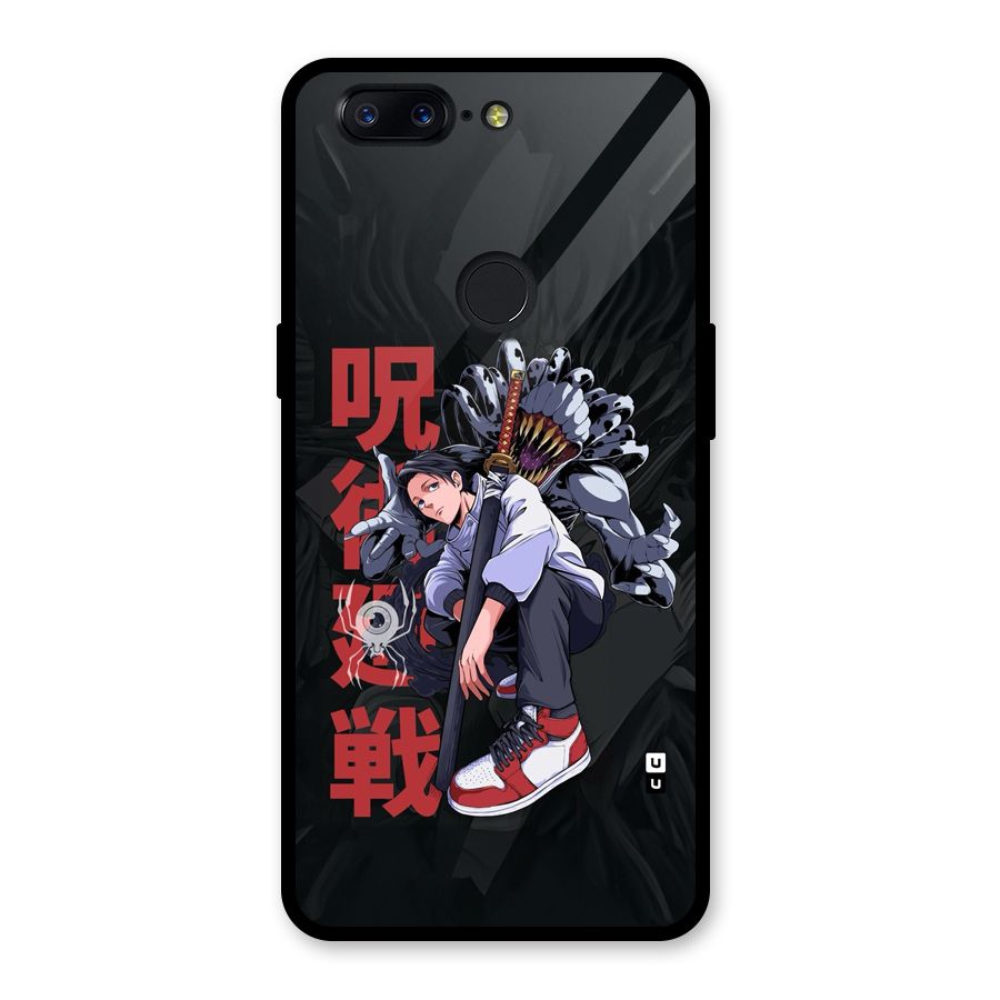 Yuta With Rika Glass Back Case for OnePlus 5T