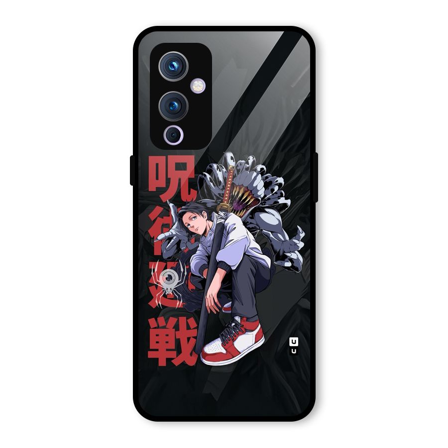 Yuta With Rika Glass Back Case for OnePlus 9