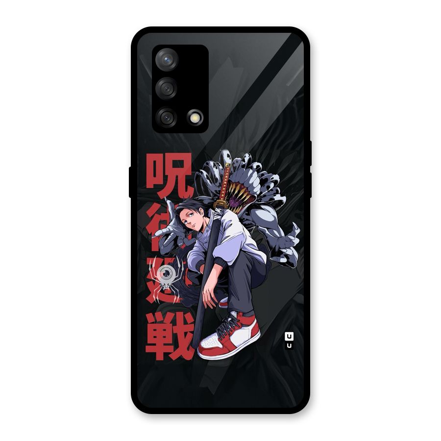 Yuta With Rika Glass Back Case for Oppo F19s