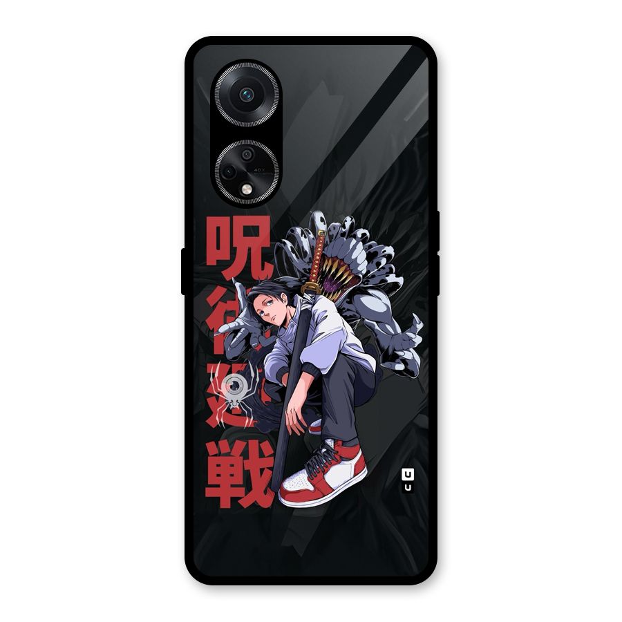 Yuta With Rika Glass Back Case for Oppo F23