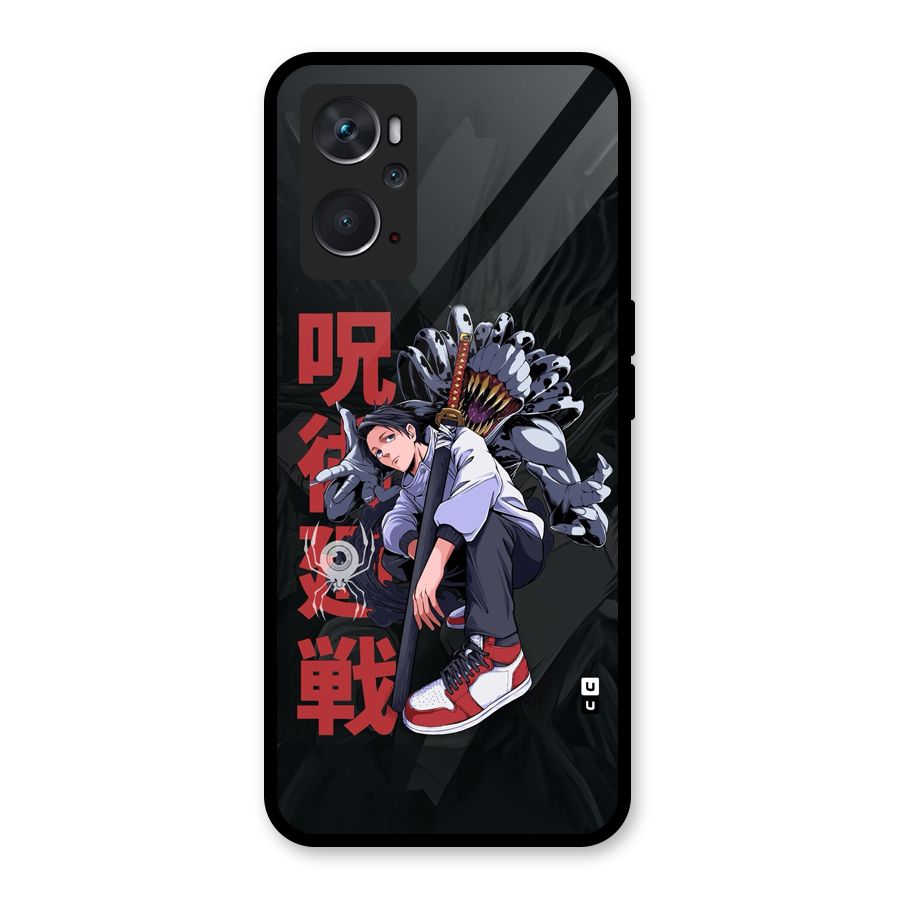 Yuta With Rika Glass Back Case for Oppo K10 4G