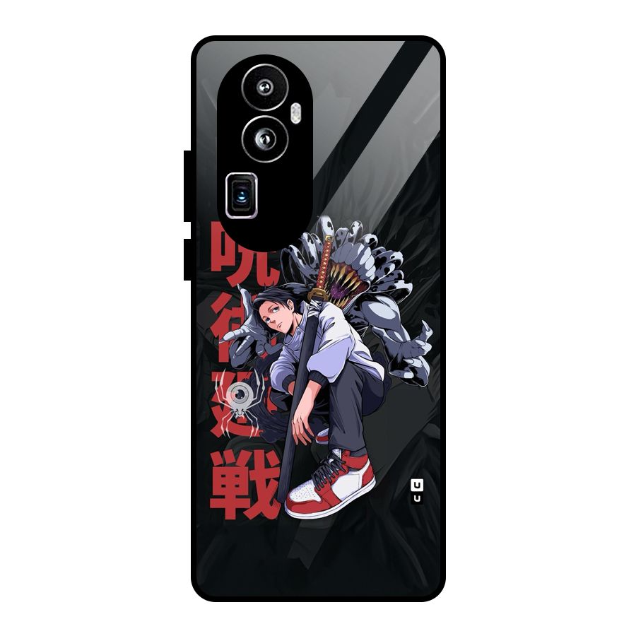 Yuta With Rika Glass Back Case for Oppo Reno10 Pro Plus
