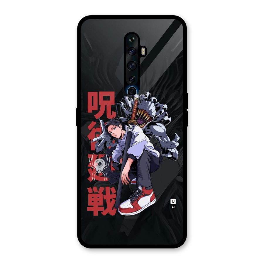 Yuta With Rika Glass Back Case for Oppo Reno2 Z