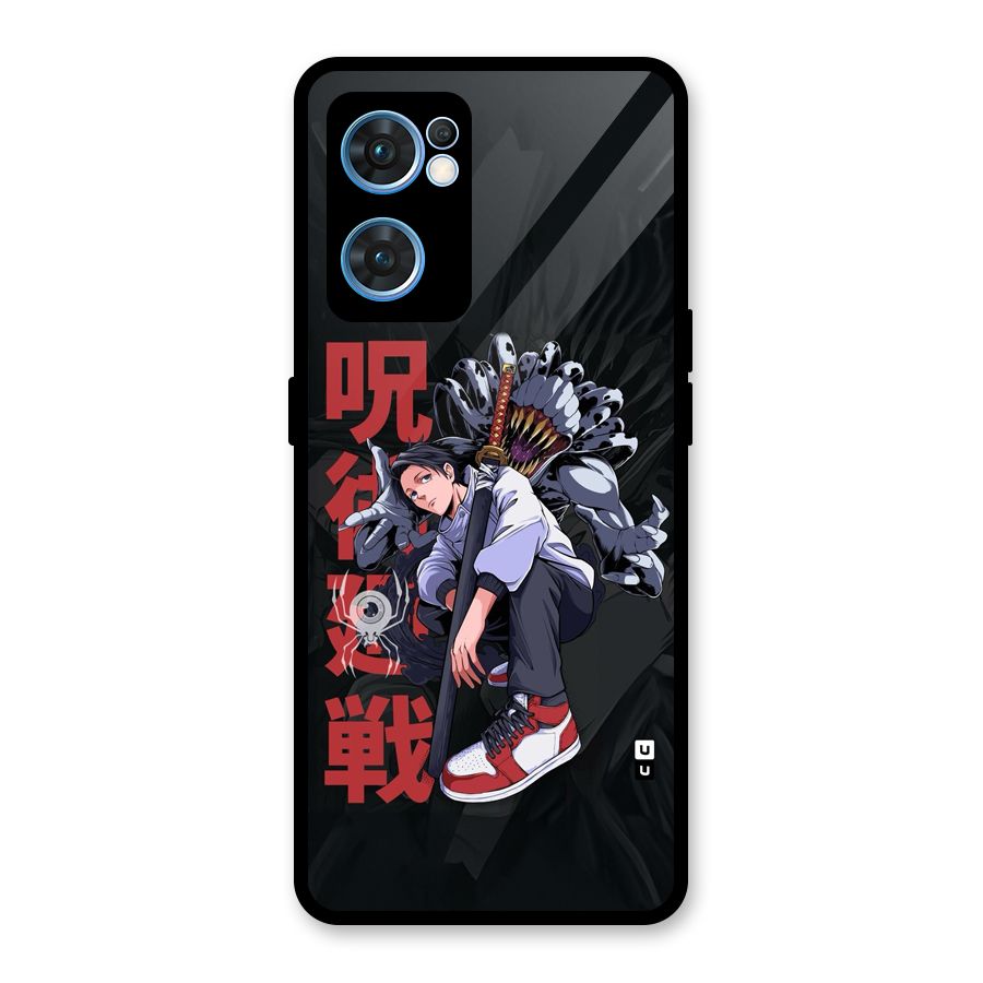 Yuta With Rika Glass Back Case for Oppo Reno7 5G