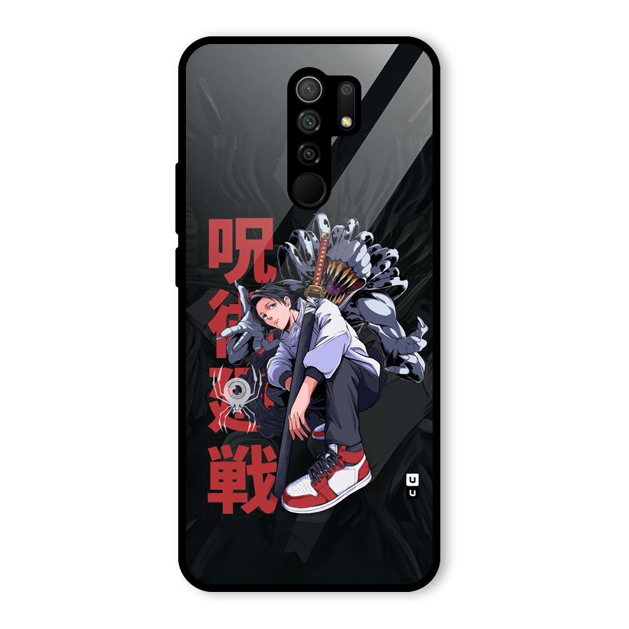 Yuta With Rika Glass Back Case for Poco M2