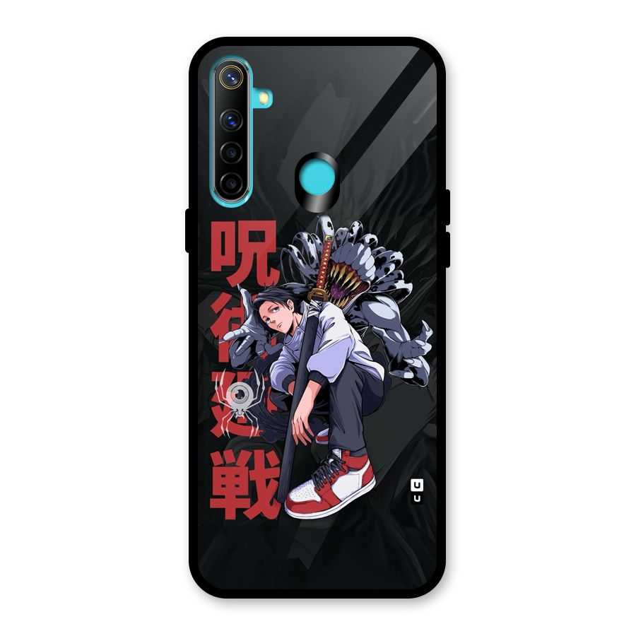 Yuta With Rika Glass Back Case for Realme 5
